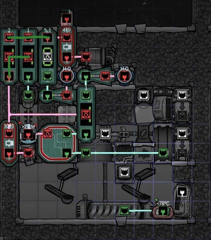 缺氧 (Oxygen Not Included) 魚蛋捲加工廠簡單搭建方法