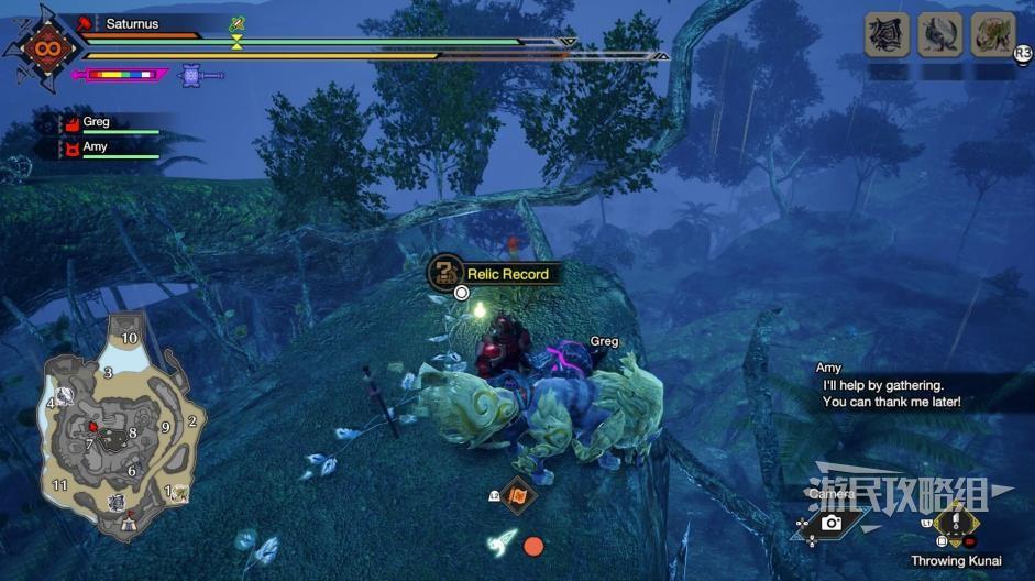 魔物獵人 崛起 破曉 (Monster Hunter Rise Sunbreak) DLC密林古老手記位置