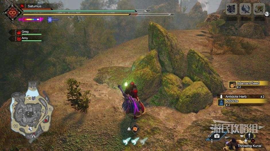 魔物獵人 崛起 破曉 (Monster Hunter Rise Sunbreak) DLC密林古老手記位置