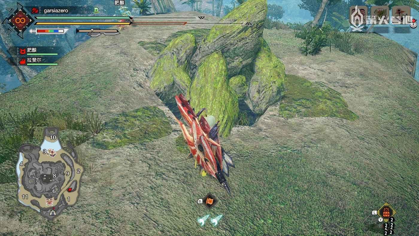 魔物獵人 崛起 破曉 (Monster Hunter Rise Sunbreak) 密林地圖手記簿全位置攻略
