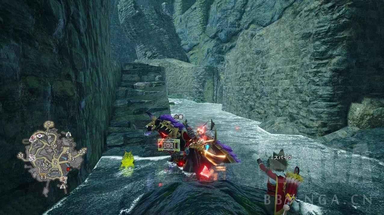 魔物獵人 崛起 破曉 (Monster Hunter Rise Sunbreak) 獵具生物位置說明