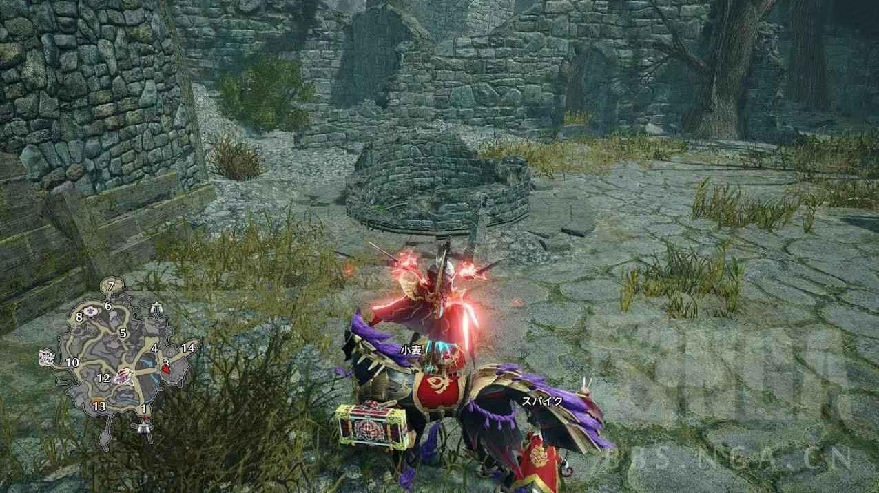 魔物獵人 崛起 破曉 (Monster Hunter Rise Sunbreak) 獵具生物位置說明