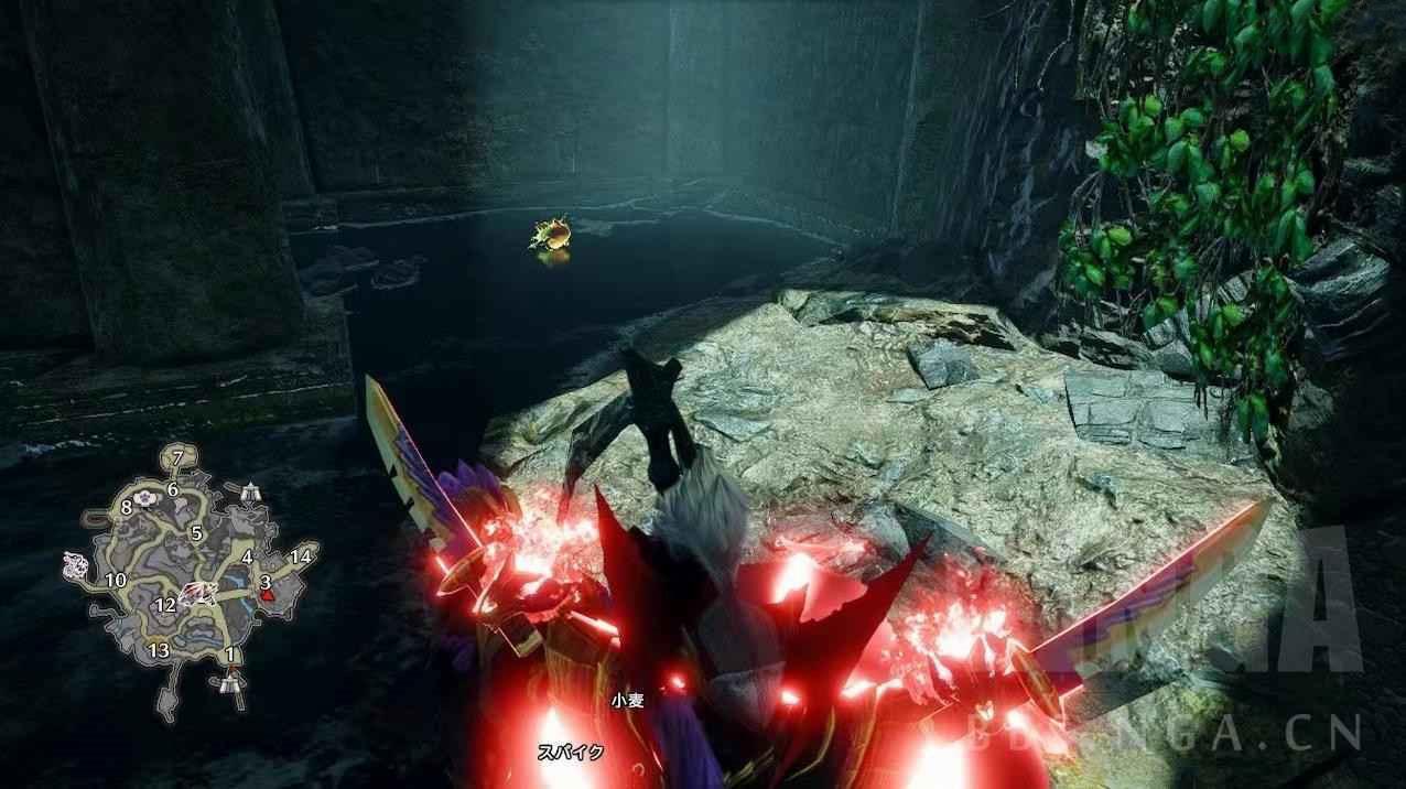 魔物獵人 崛起 破曉 (Monster Hunter Rise Sunbreak) 獵具生物位置說明