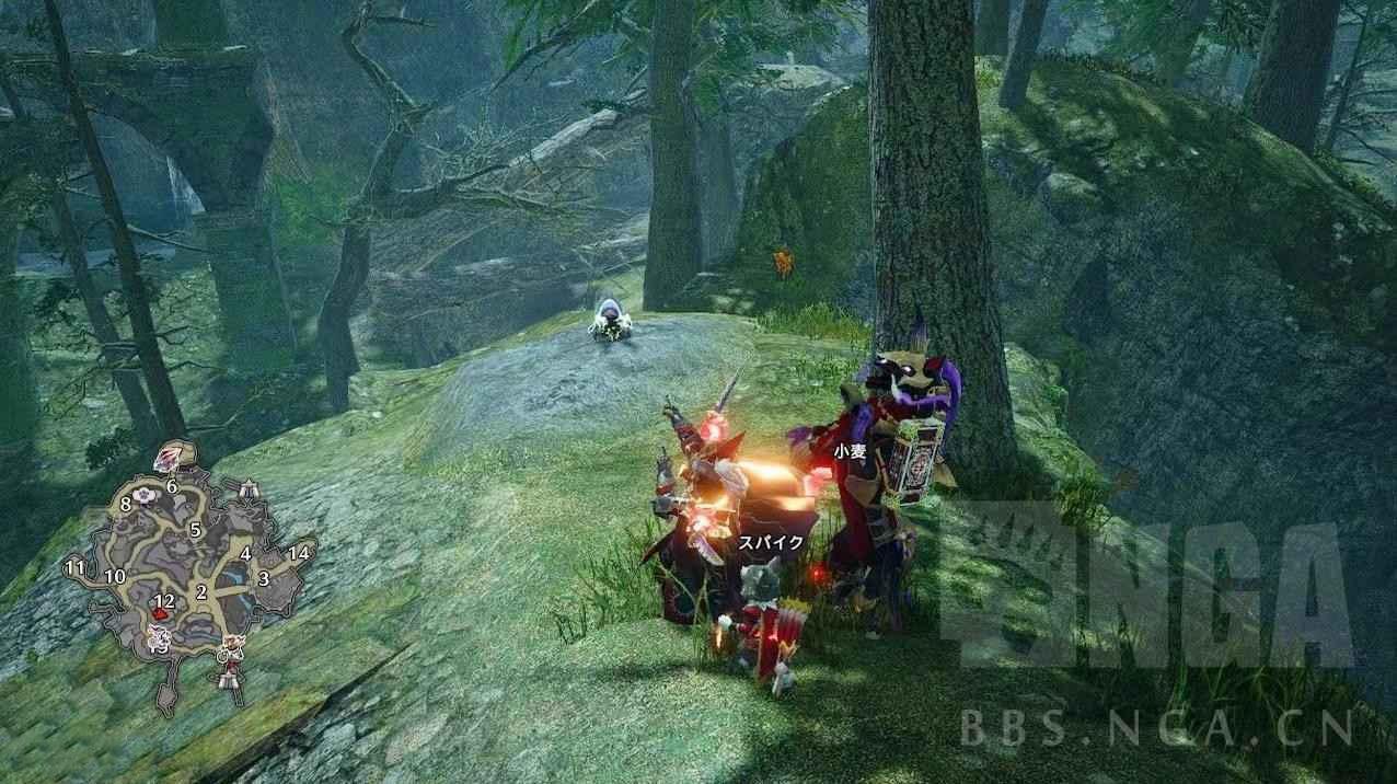 魔物獵人 崛起 破曉 (Monster Hunter Rise Sunbreak) 獵具生物位置說明