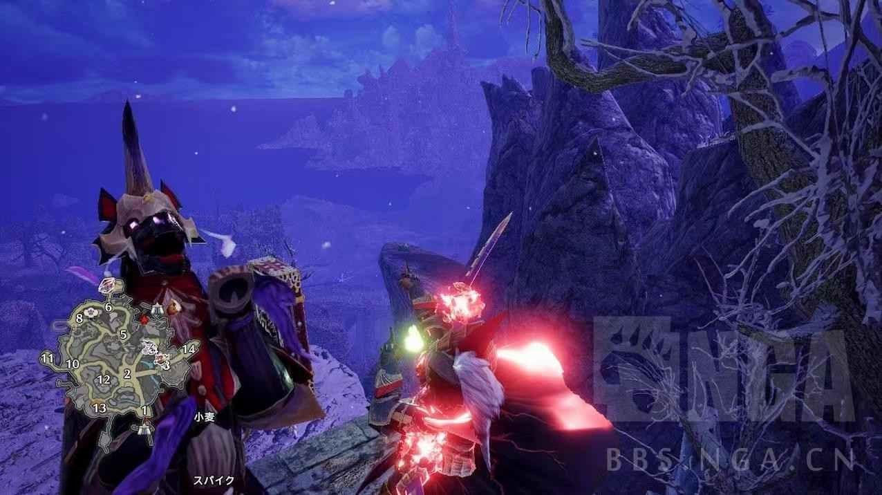 魔物獵人 崛起 破曉 (Monster Hunter Rise Sunbreak) 獵具生物位置說明