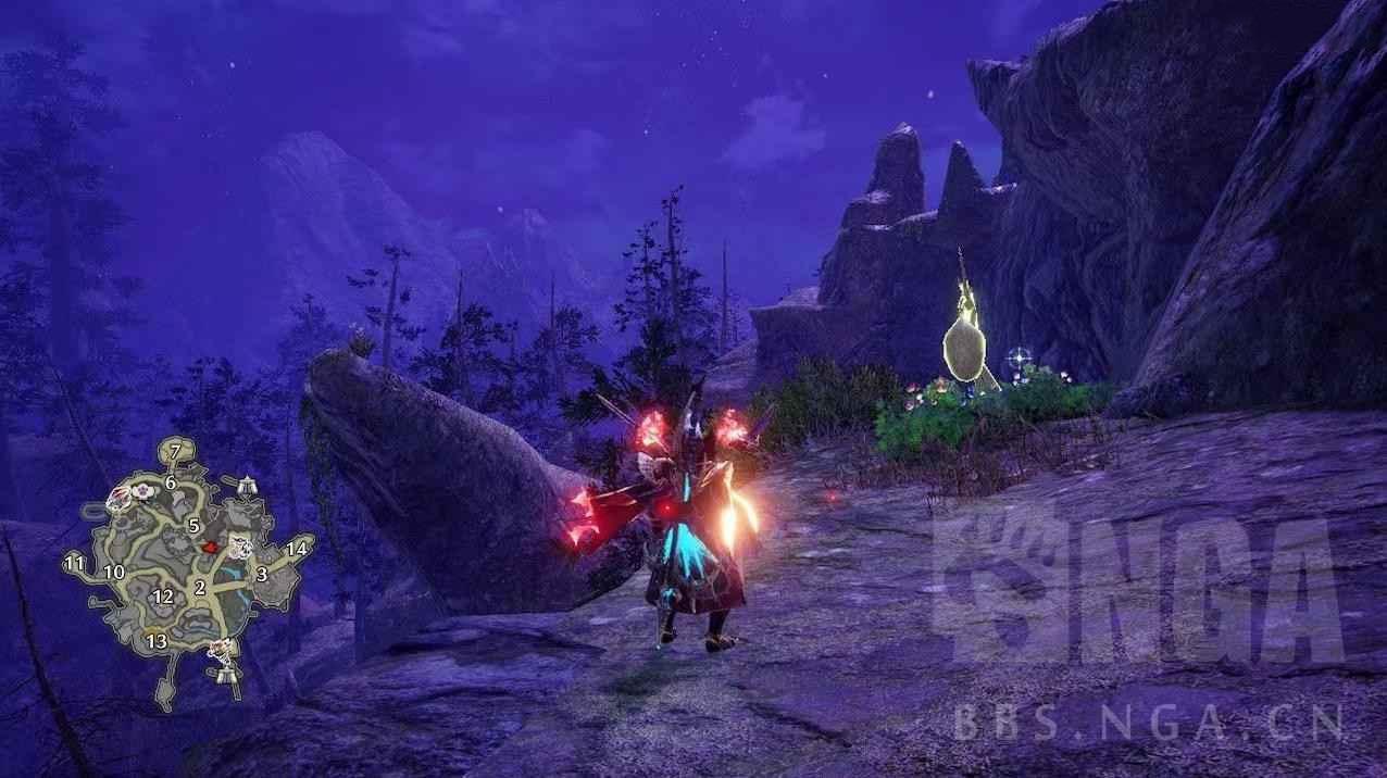 魔物獵人 崛起 破曉 (Monster Hunter Rise Sunbreak) 獵具生物位置說明