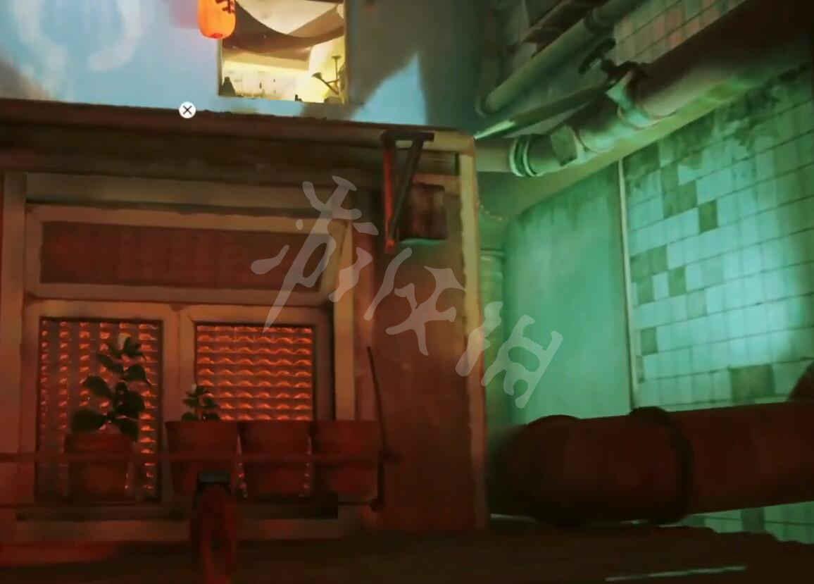 浪貓 (Stray) 電視機位置介紹