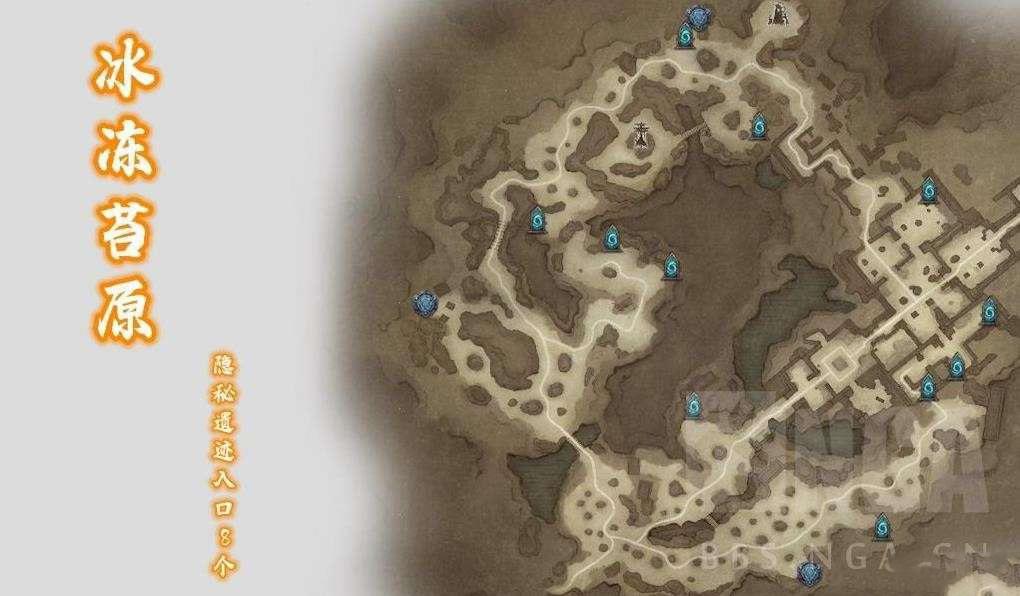 暗黑破壞神 永生不朽 (Diablo Immortal) 全隱秘遺跡座標標註