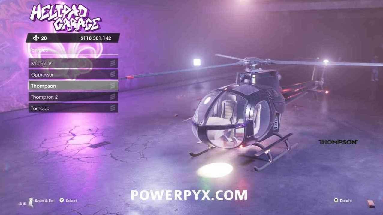黑街聖徒 (Saints Row Reboot) 直升機取得位置