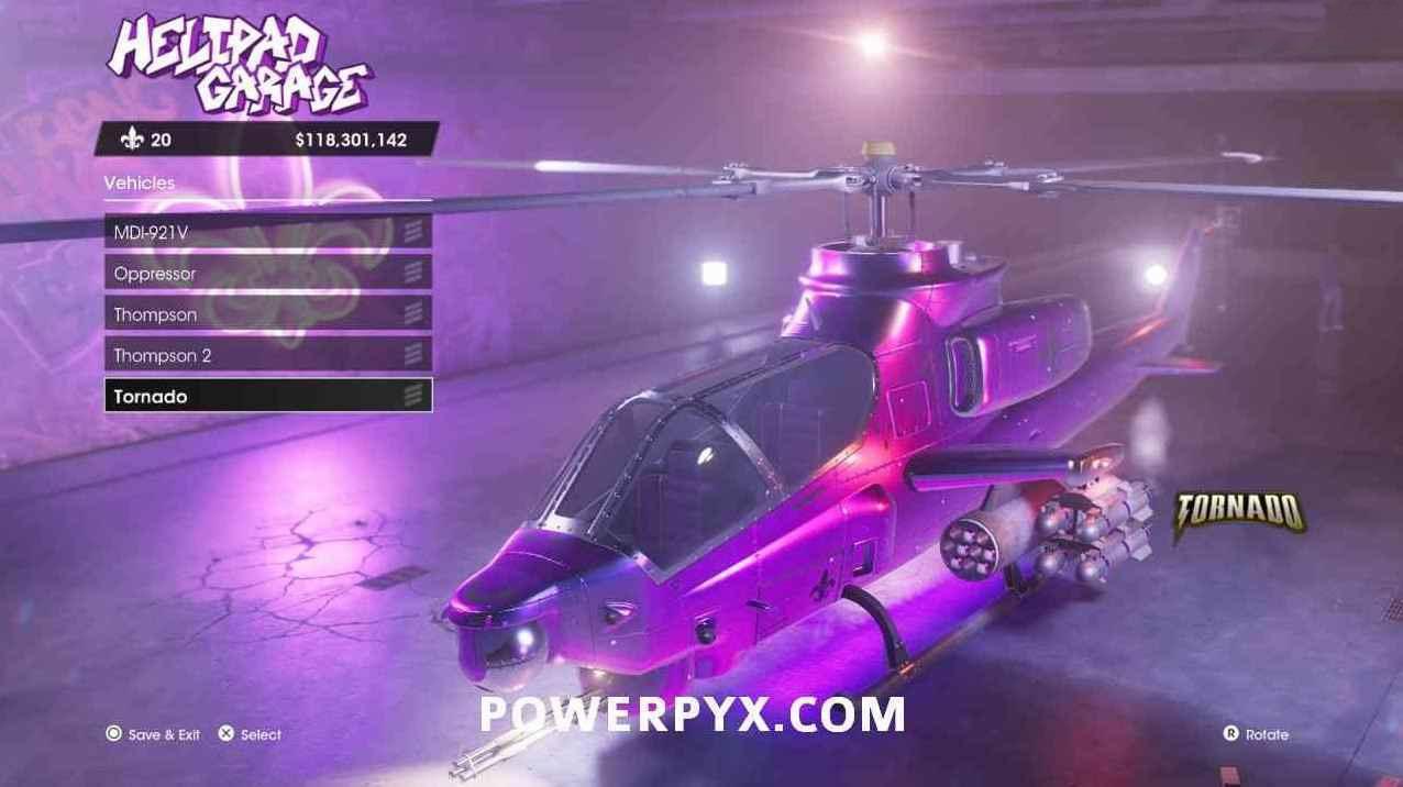 黑街聖徒 (Saints Row Reboot) 直升機取得位置