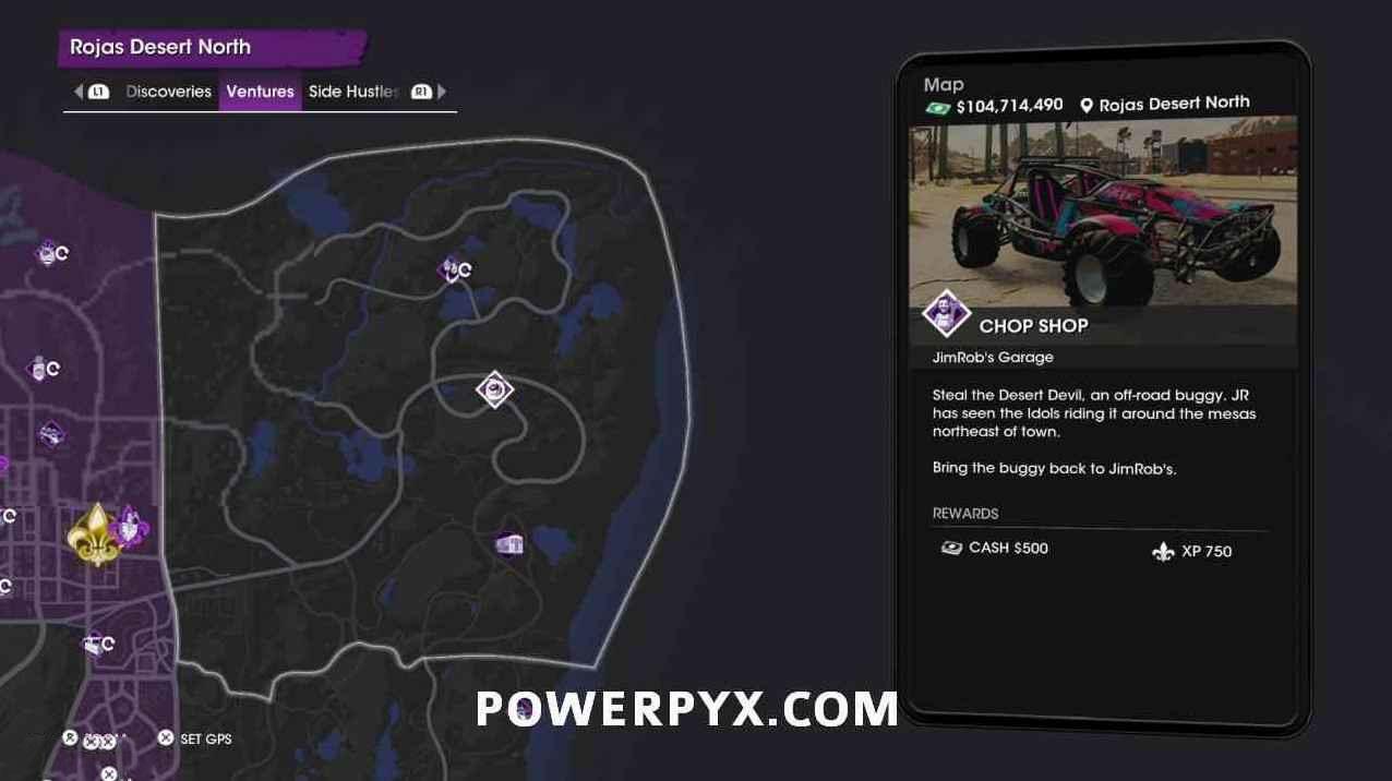 黑街聖徒 (Saints Row Reboot) 重啟版吉姆羅伯所需車輛與位置