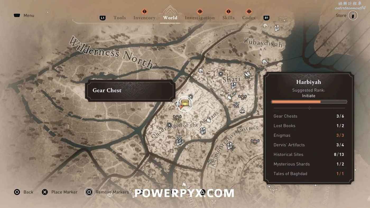 刺客教條 幻象 (Assassin's Creed Mirage) 全裝備箱位置與收集攻略 圖15