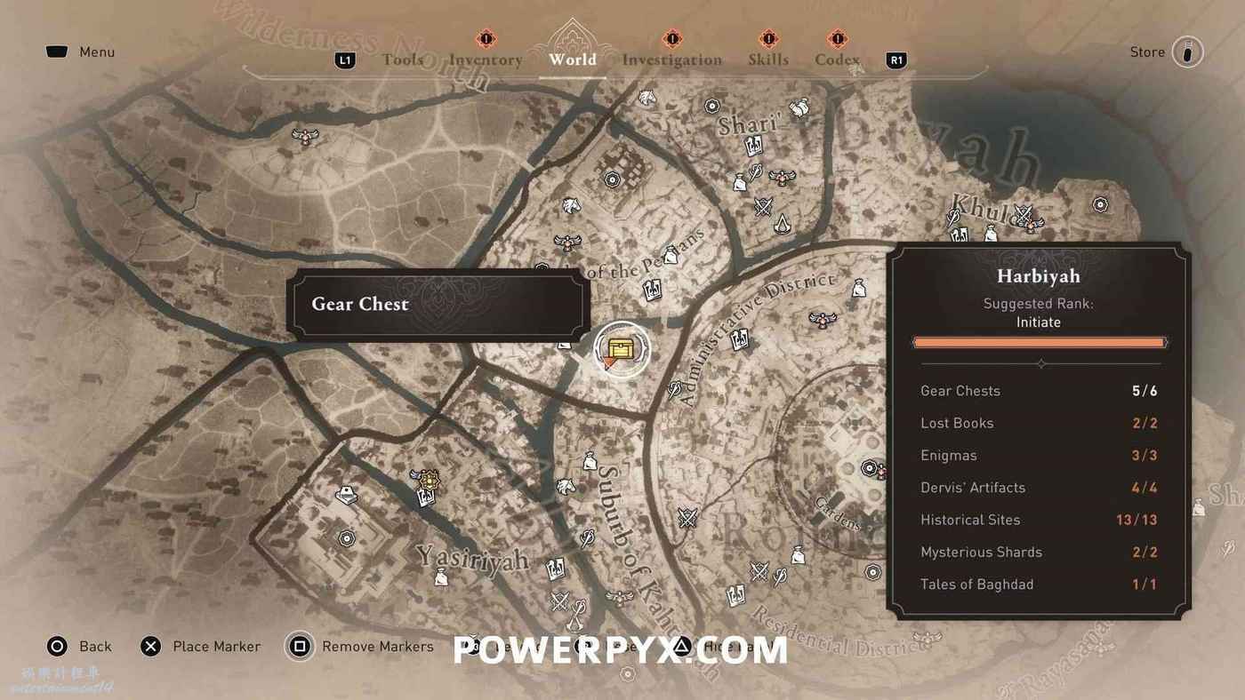 刺客教條 幻象 (Assassin's Creed Mirage) 全裝備箱位置與收集攻略 圖19