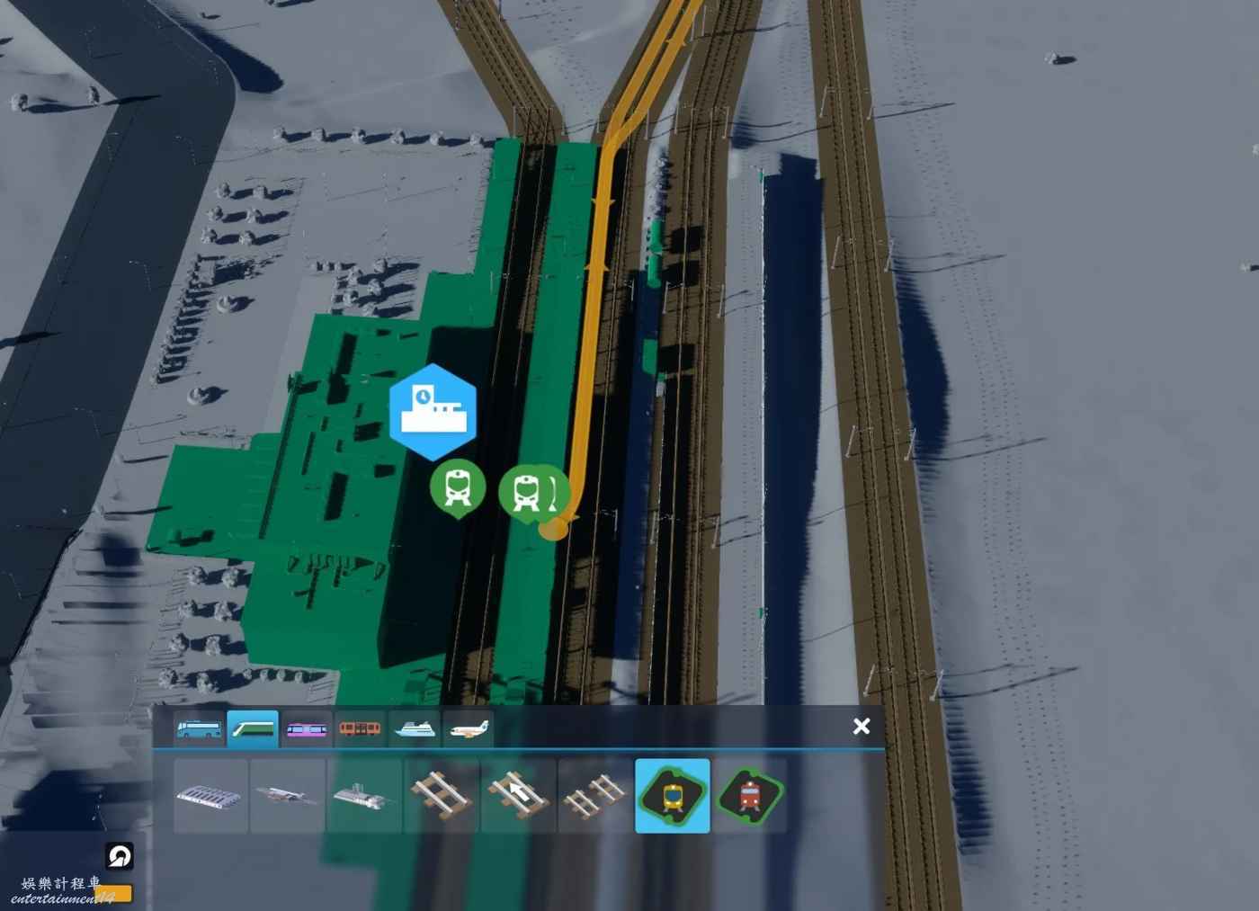 大都會 天際 2 (Cities Skylines II) 火車線路鋪設教學 圖3