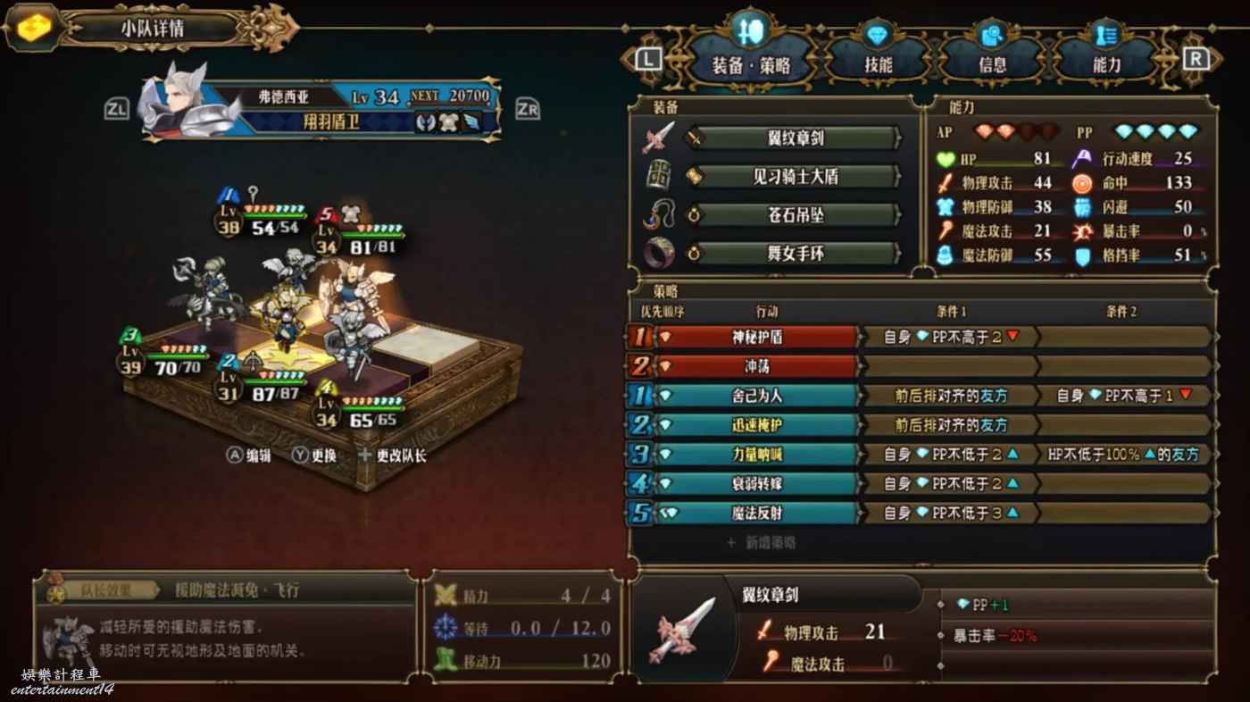 聖獸之王 (Unicorn Overlord) 翔羽戰陣隊玩法參考 圖7