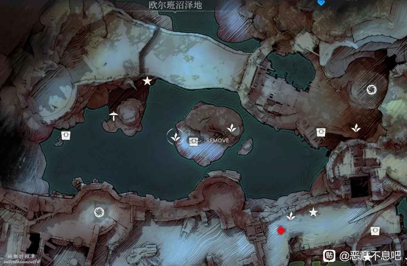 惡意不息 (No Rest for the Wicked) 地圖寶箱與資源點位標註 圖5