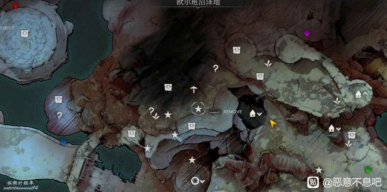 惡意不息 (No Rest for the Wicked) 地圖寶箱與資源點位標註 圖7
